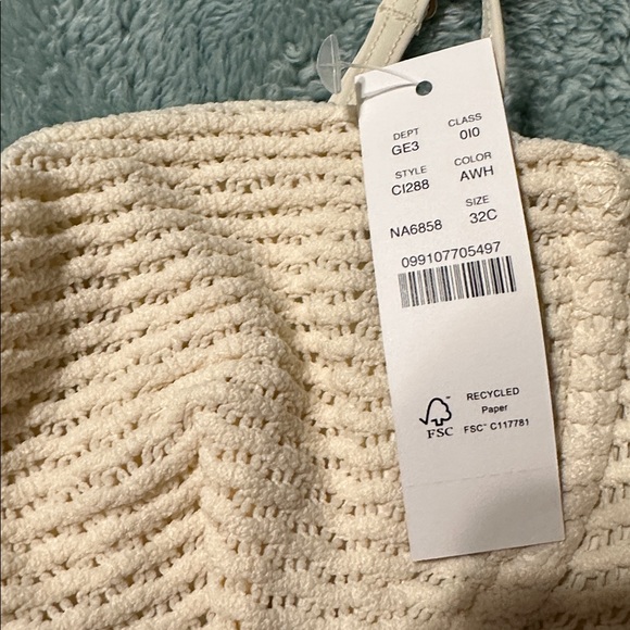 J. Crew Crochet balconette underwire bikini top - Picture 8 of 8